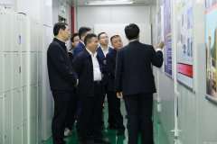 宜春市电子信息产业链招商小分队莅临AG在线登录官网(中国)·官方网站-登录入口参观调研